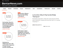 Tablet Screenshot of bentarnews.com
